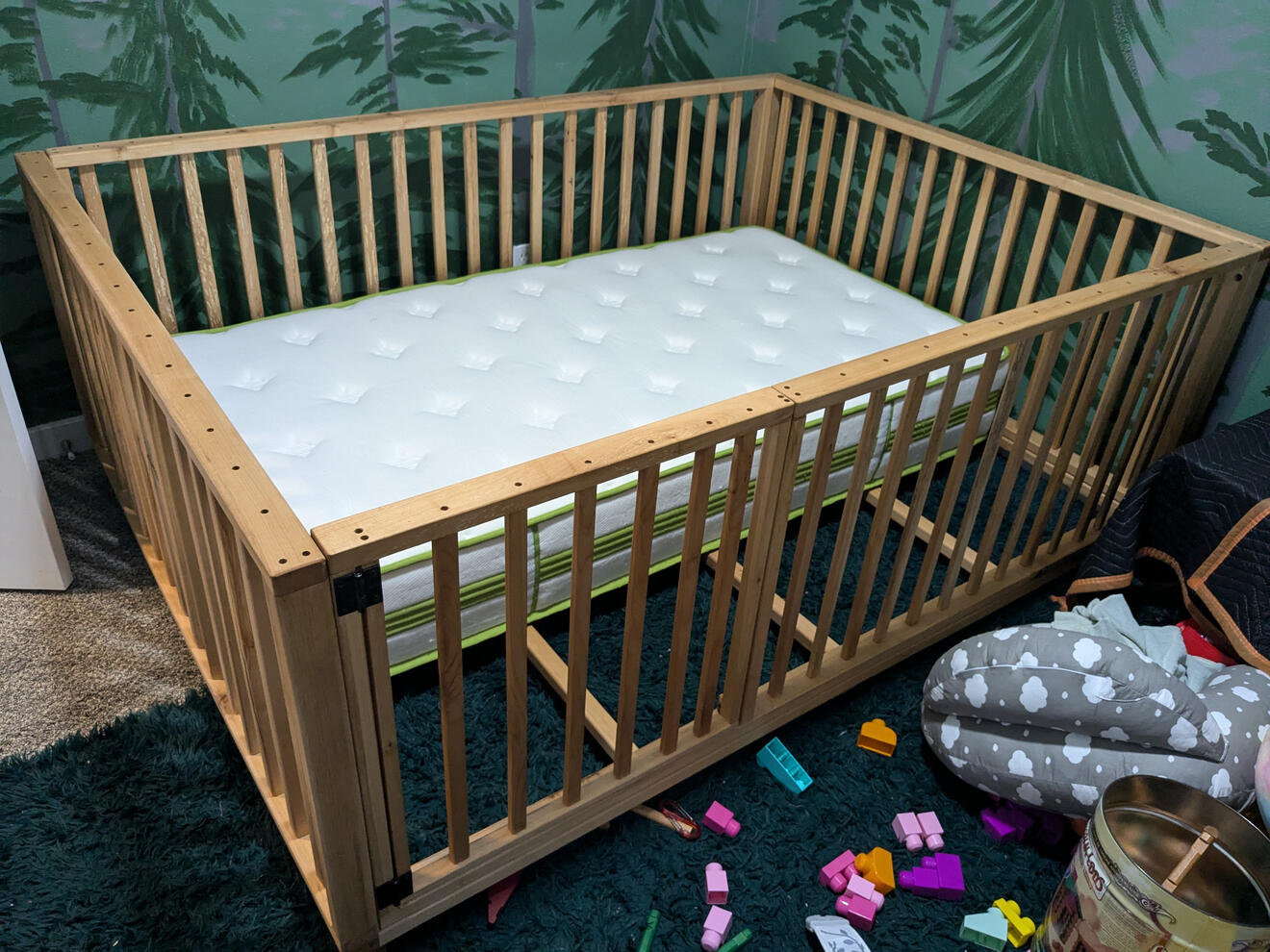 Maple Montessori/toddler bed